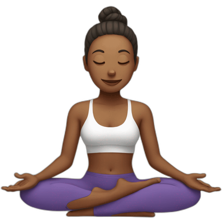 Yoga emoji