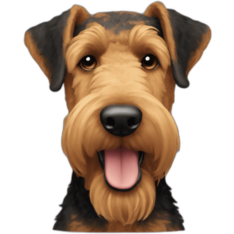 Airedale emoji