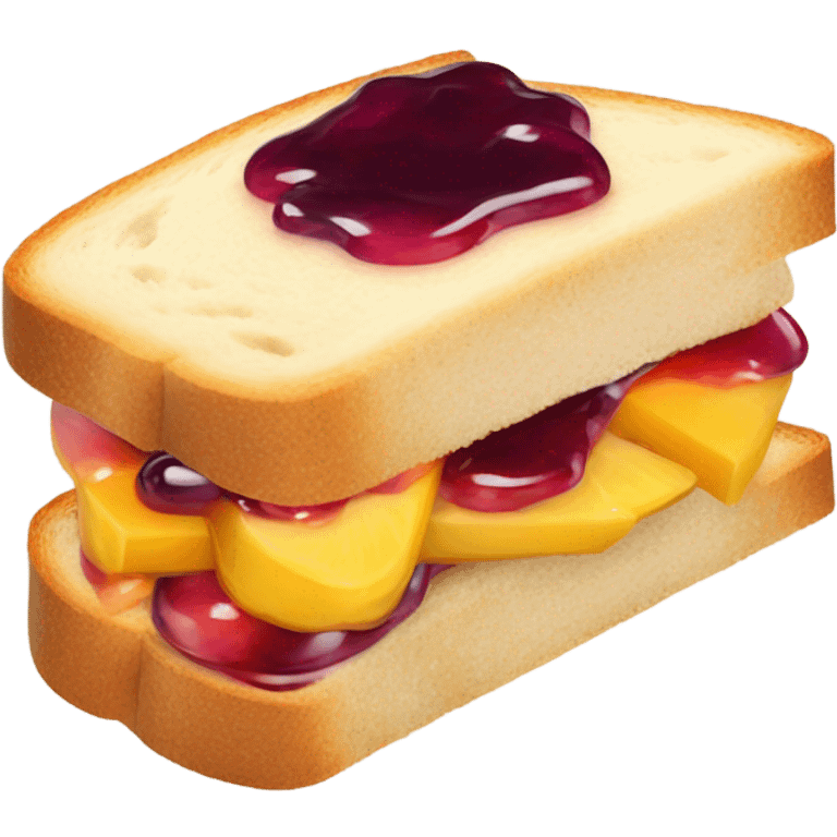 sandwich with jam emoji