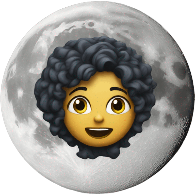 Chelsea on the moon emoji