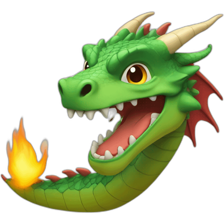 dragon explicando emoji