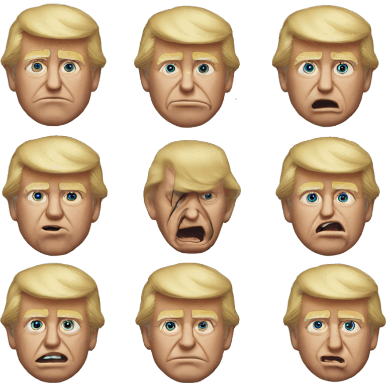 donald trump, TROLL emoji