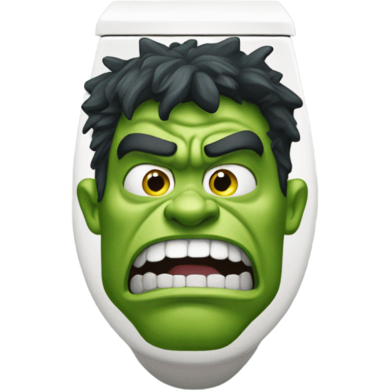 hulk head in toilet emoji