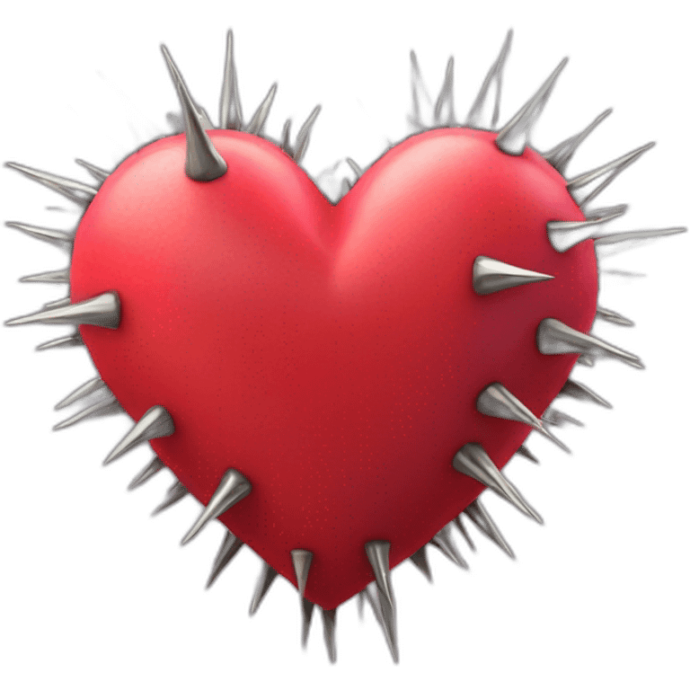 heart with spikes emoji