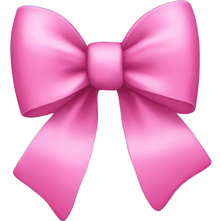 pink bow emoji