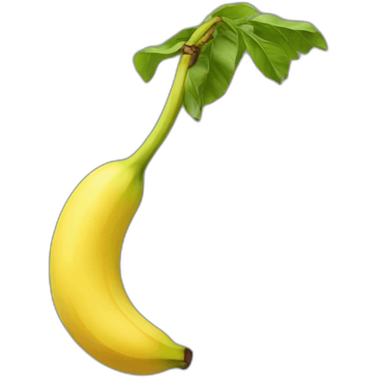 Lovely banana emoji