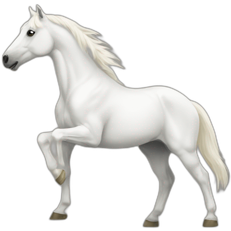 White horse emoji