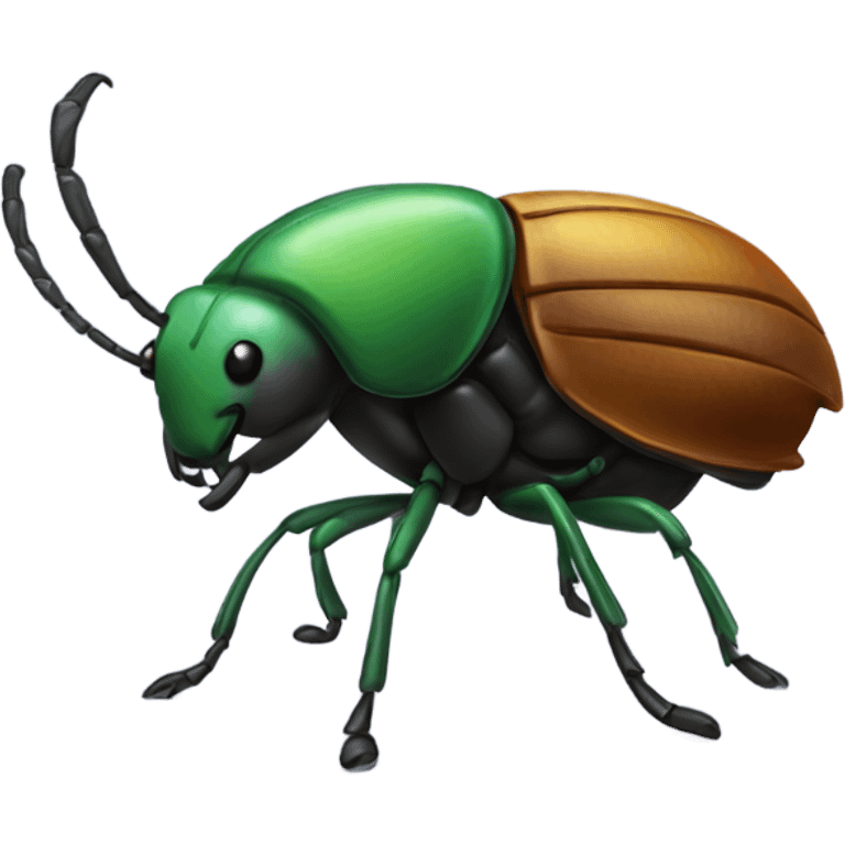 Dancing beetle emoji