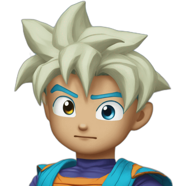 Dragon Ball super sayan blue  emoji