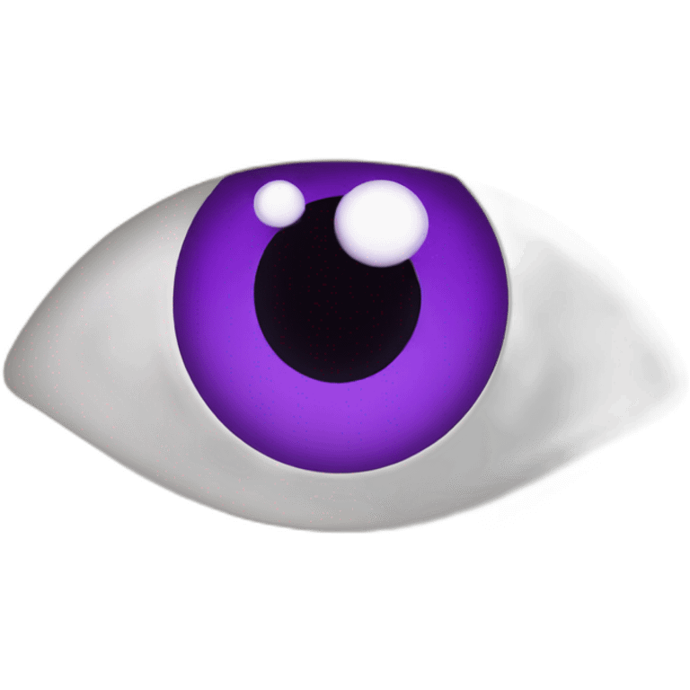 purple eyes man emoji