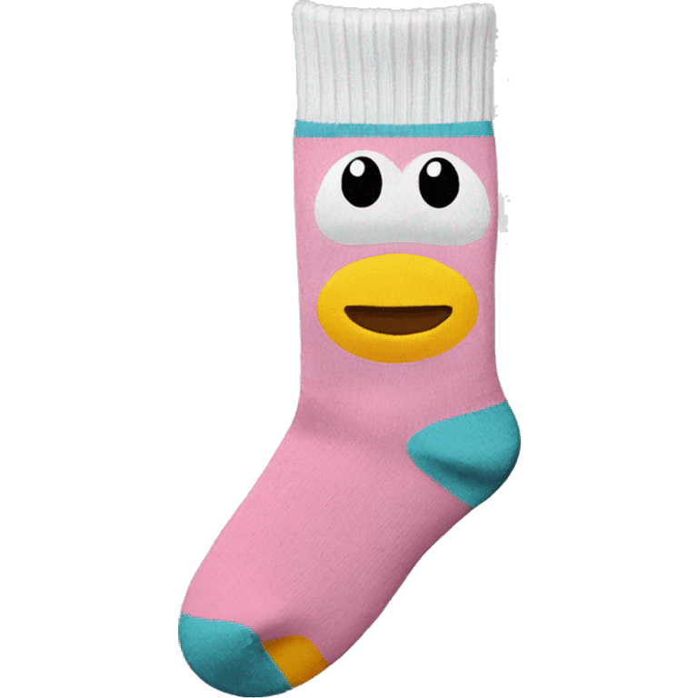 socks with grips on bottom emoji