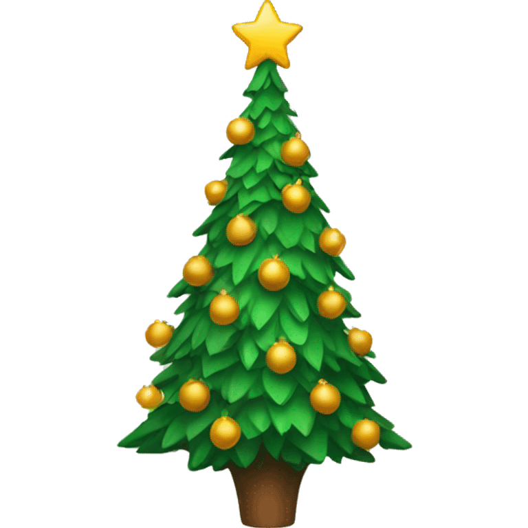 Christmas tree emoji