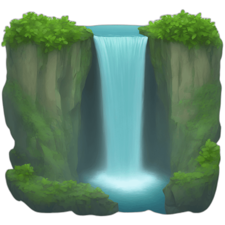 waterfall emoji