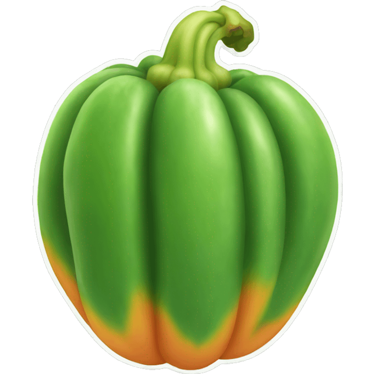 papaya emoji