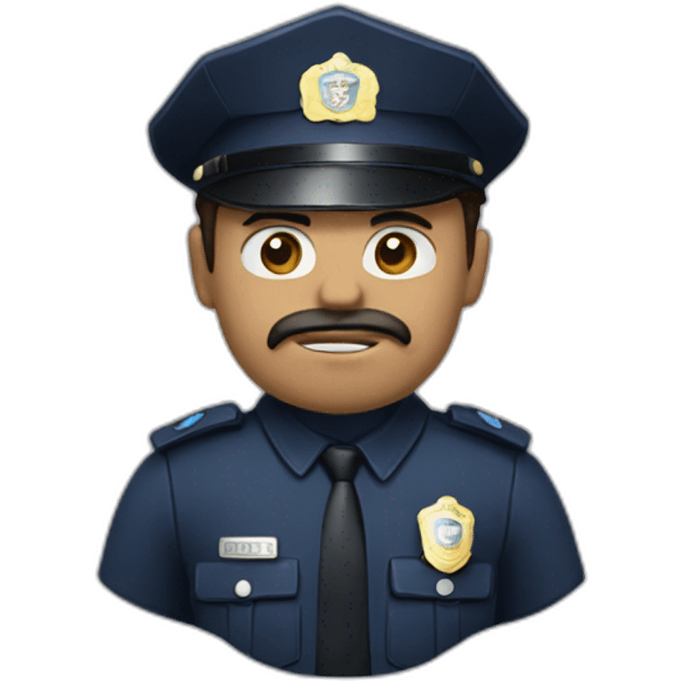 policía local emoji