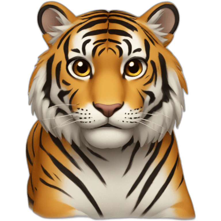 Tigre cuore emoji