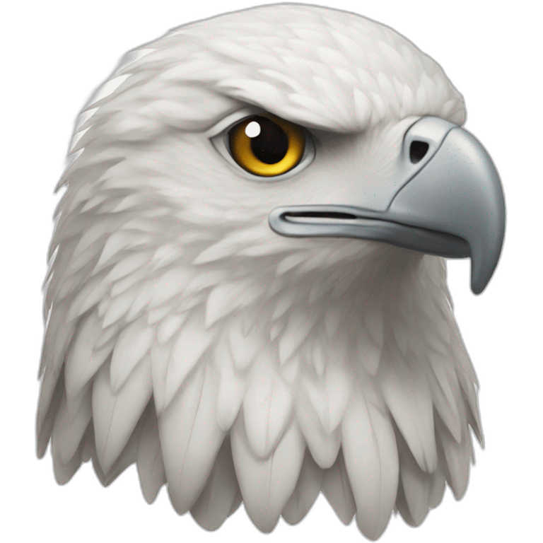 White eagle emoji