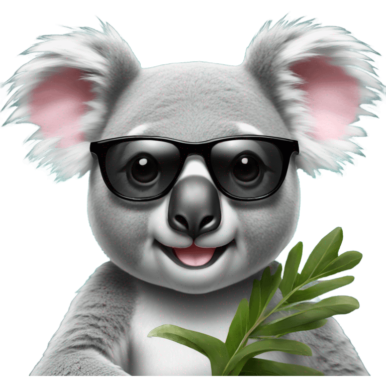 Koala with sunglasses emoji