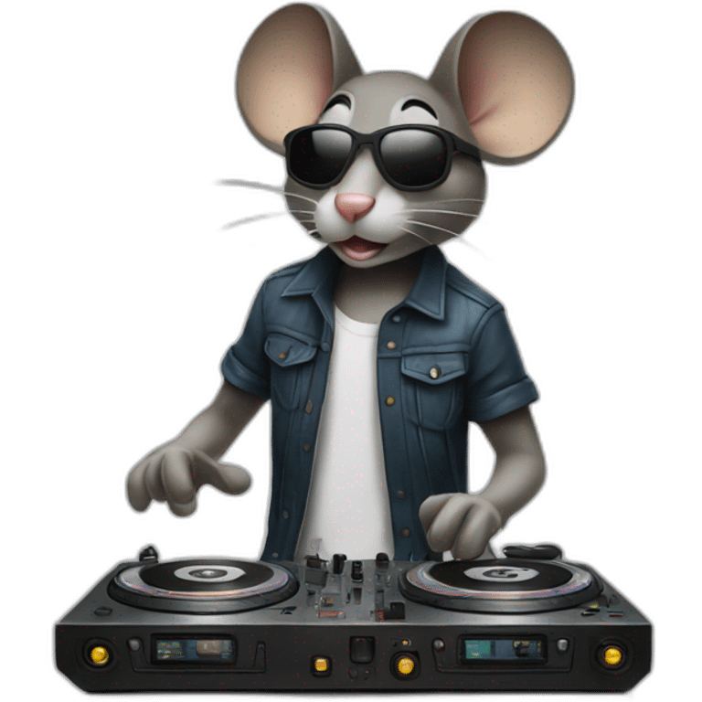 Dj mouse emoji