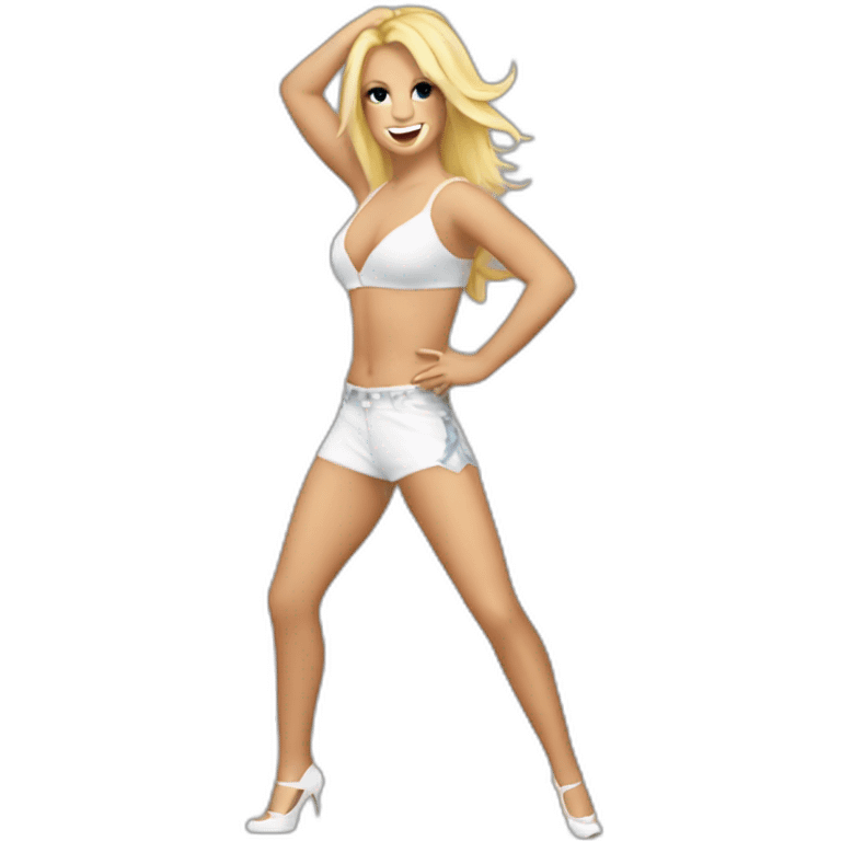 Britney spears bailando emoji