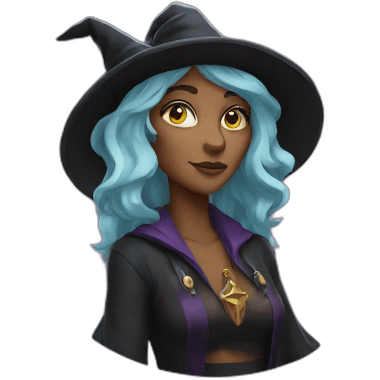 Cool witch emoji