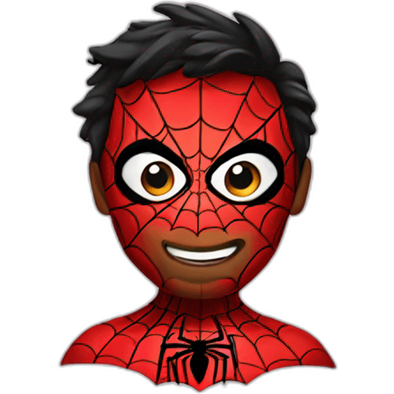 Spider man emoji