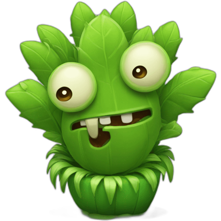 Plants vs zombies emoji