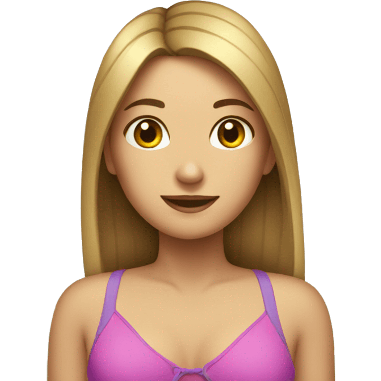 "girl in swimsuit against wall" emoji