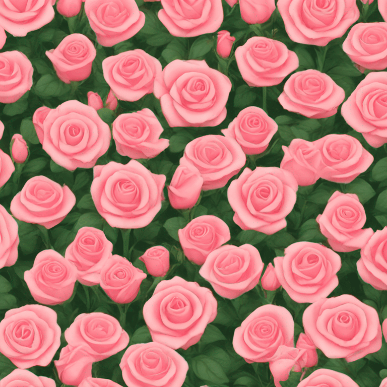 rose garden emoji