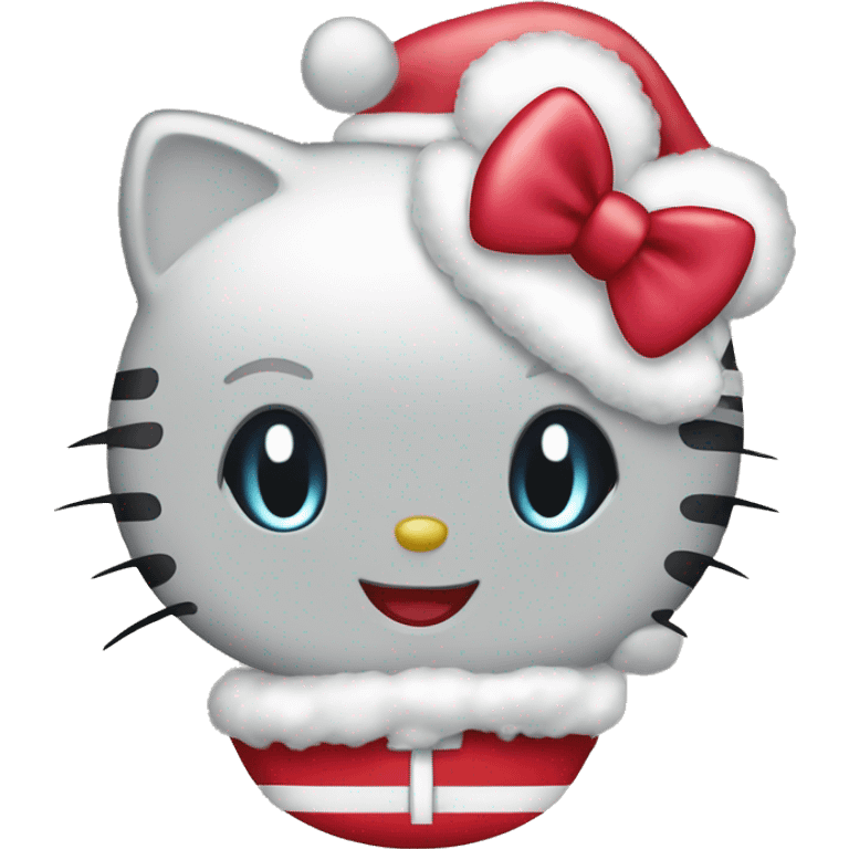 Hello kitty Christmas  emoji