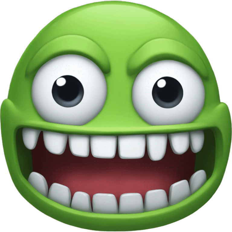 nompy chompy (silly person) emoji