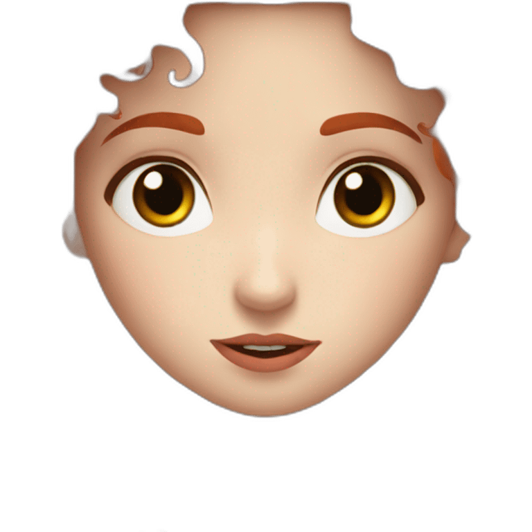 Merida face gothic emoji