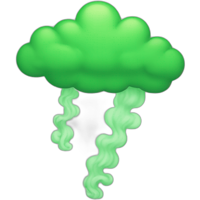 green cloud emoji