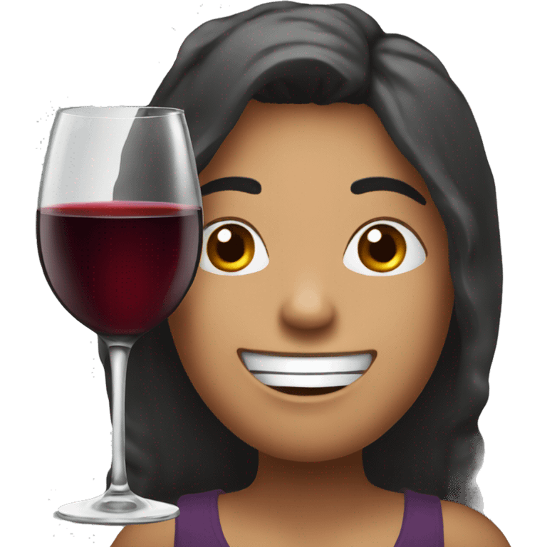 Red wine  emoji