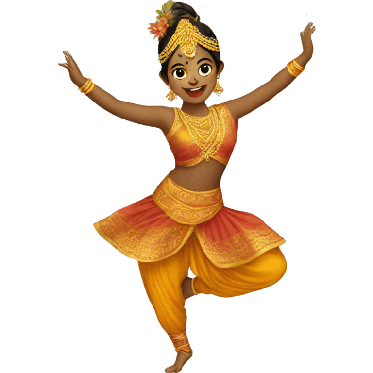 a Sri Lankan kandyan dancer emoji