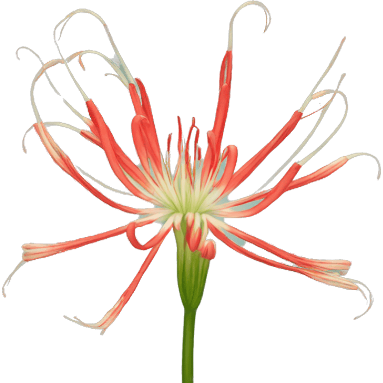 Spider lily emoji