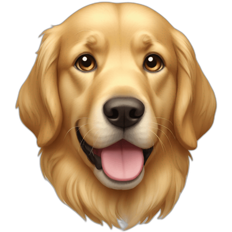 golden retriver emoji