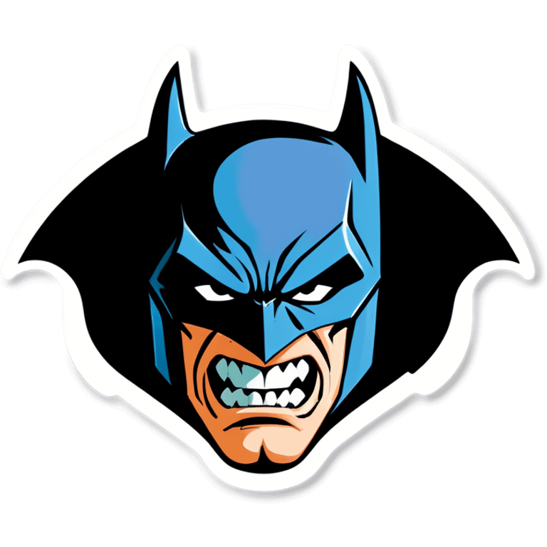 Batman angry emoji