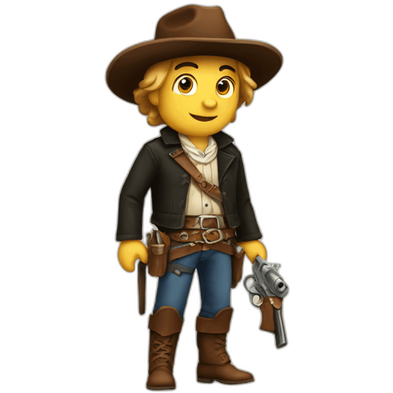 cute billy the kid emoji