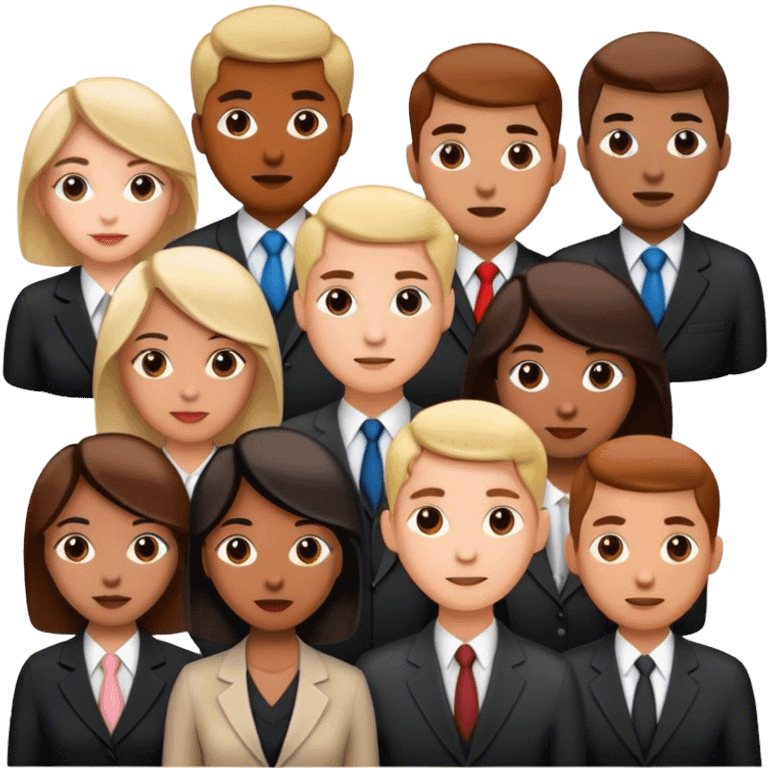 team of professional emoji