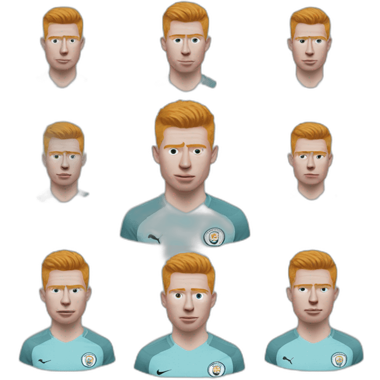 de bruyne realistic emoji