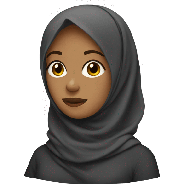 musim female in hijab emoji