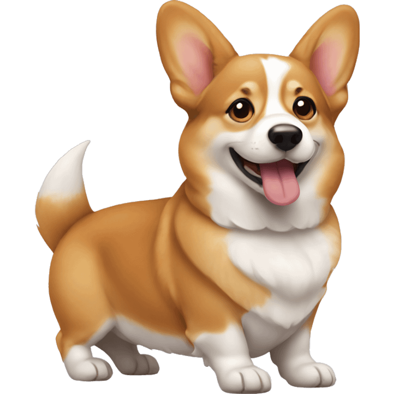 two corgis  emoji