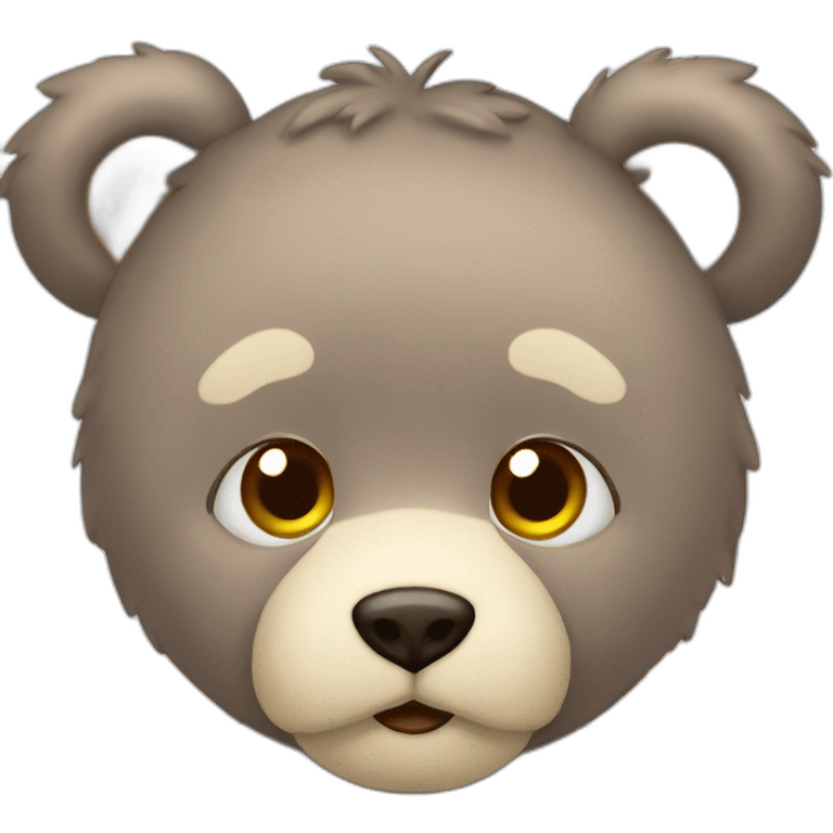 spreen con orejas de oso emoji