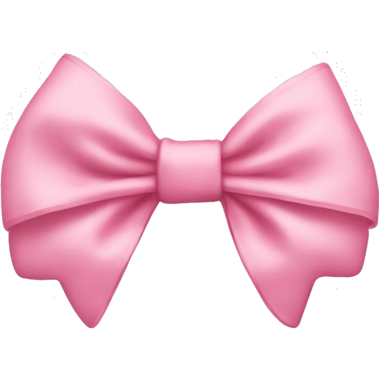 Baby pink bow emoji