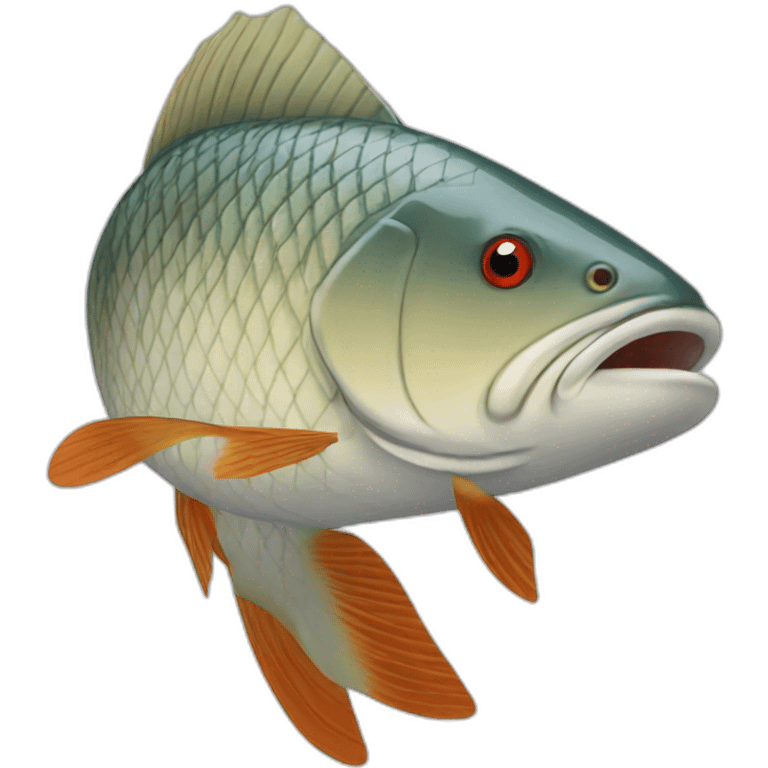 elegant carp emoji