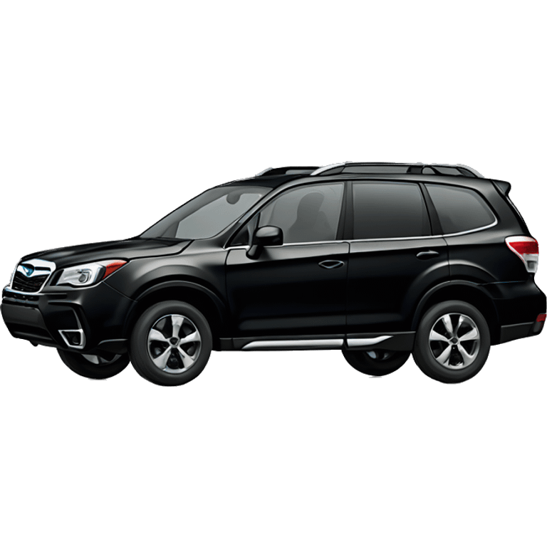 Black Subaru forester emoji