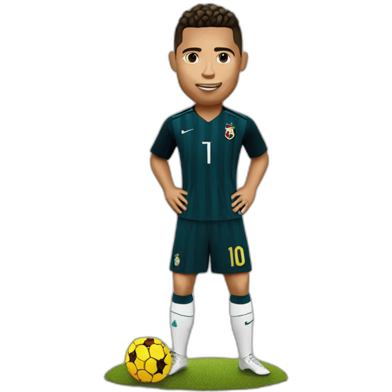 Ronaldo ballon dor emoji