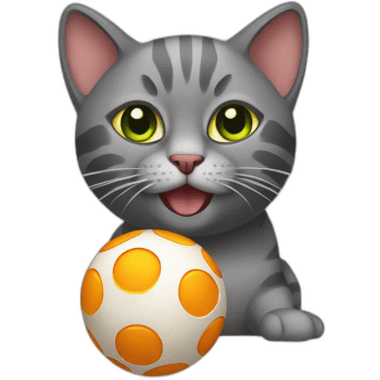 cat-with-balls emoji