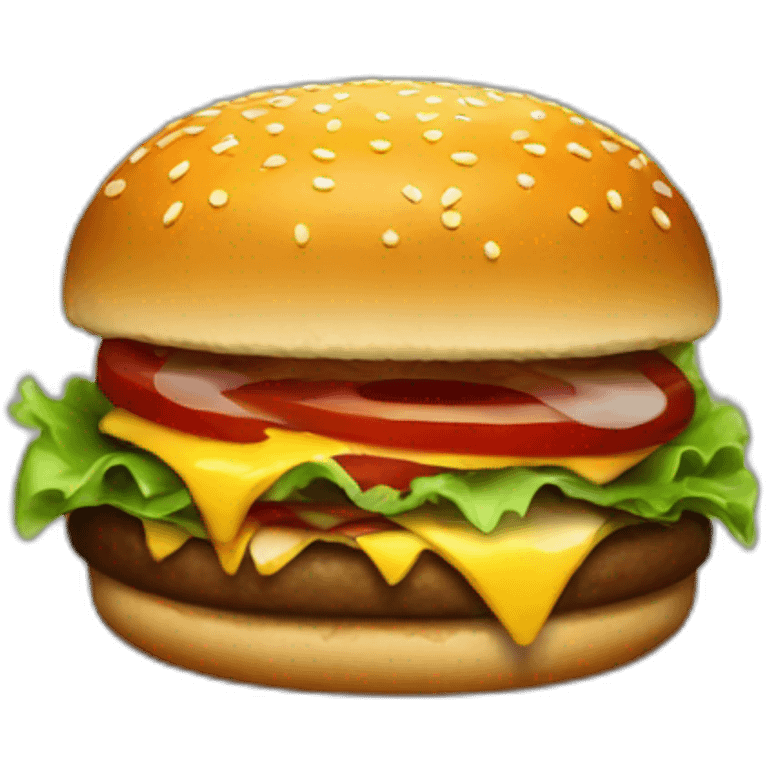 finding a burger in darkness with flashlight emoji